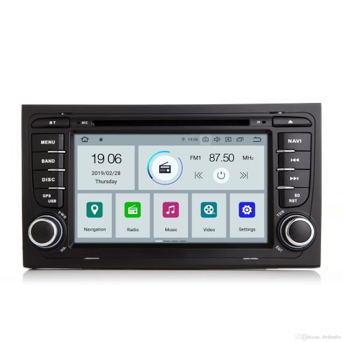 Multimedia 7″ Audi A4 7″a4-1 px30 2+16g dsp android 9.0