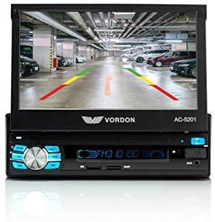 Vordon AC-5201 Kent Autoradio, LCD-Ekranas, Bluetooth, AUX, Freisprecheinrichtung, USB,