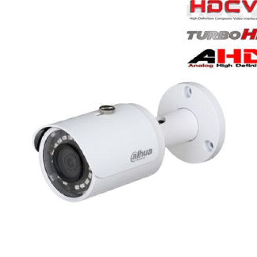 HD-CVI, TVI, AHD, CVBS kamera cilindriinė 2MP su IR iki 30m. 1/2.7″ 2.8mm 103°, DWDR
