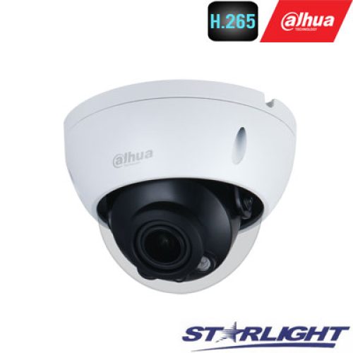 IP kamera kupol. 2MP su IR 40m. SONY STARVIS sensor. 2.7-12mm 99° iki 37°, motorizuotas objektyvas