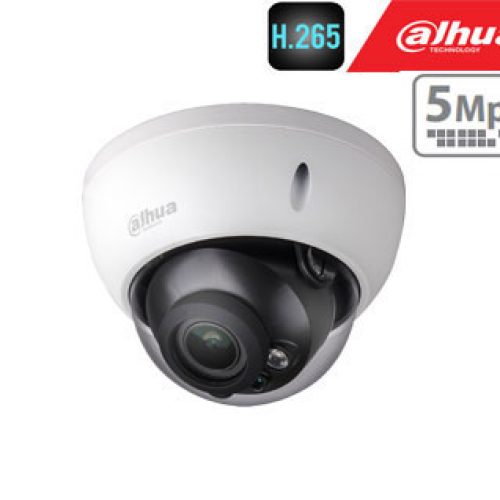 IP kamera kupolinnė 5MP 20fps, LXIR iki 30m, 2.7~13.5mm. automatinis obj.,WDR,3DNR, PoE, IP67, H.265