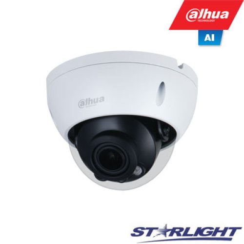 IP kamera kupolinė STARLIGHT STARVIS 2MP, IR iki 40m.1/2.8″ 2.7~13.5mm. auto, WDR, SD, IP67, H.265