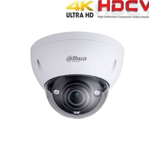 HD-CVI kamera kupolinė 4K 8MP 3840×2160 STARLIGHT su IR iki 50m. 3.7-11mm. WDR, IP67