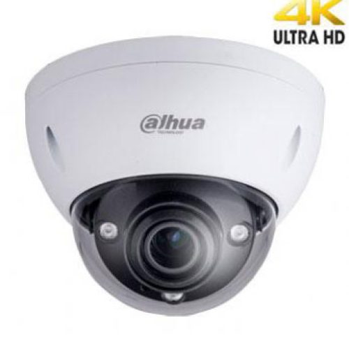 4K IP kamera kupolinė 12M, IR iki 50m.,1/1.7” 4.1~16.4mm, 12MP 20fps, IP67, IK10, IVS, DWDR, SSA