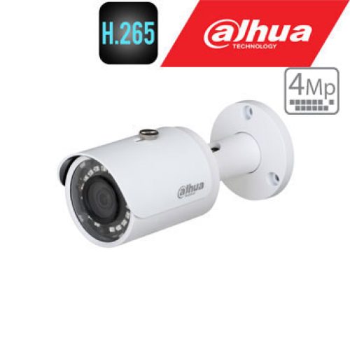 IP kamera cilindr. 4MP su IR iki 30m, 3.6mm 81°, WDR120dB, 3D-DNR, IP67, PoE , H.265, S4 versija