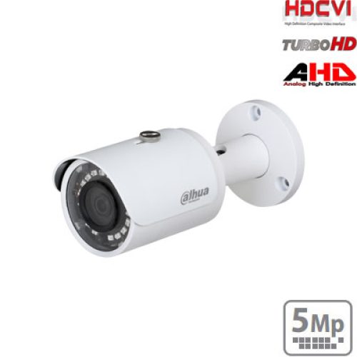 HD-CVI cilindrinė kamera STARLIGHT 5MP su IR pašvietimu iki 30m.,1/2.7″ 2.8mm 98°, IP67