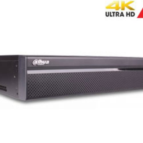 IP įrašymo įrenginys 64kam. 4K (3840×2160), 4HDD, IVS, 320Mbps, H.265/H.264, Fisheye Dewarp, 2HDMI